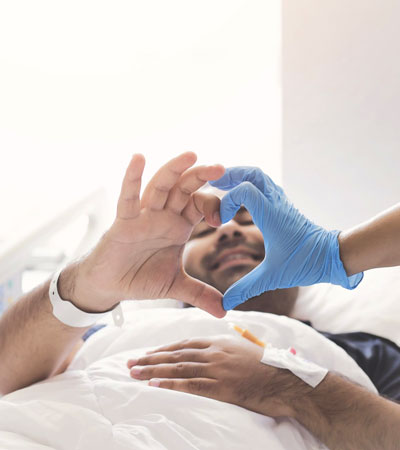 Post surgery healing process